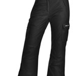 Arctix 1830-00-M Women’s Snowsport Cargo Pants, Medium, Black