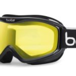 Bolle Mojo Snow Goggles (Shiny Black, Clear)
