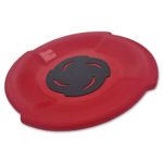 Flexible Flyer Roto-Molded Snow Saucer Sled for Kids and Adults. Round Slider Disc, Red, 27 Inches