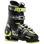 Roces IDEA Free Adjustable Ski Boot Black-Lime Green 22.5-25.5