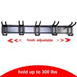 Ultrawall Ski Wall Rack, 5 Pairs of Snowboard Rack Wall Mount,Home and Garage Skiing Storage Mount Hold up to 300lbs