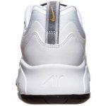 Nike Men’s Air Max 200 Running Sneakers, White / Metallic Gold-black, 10
