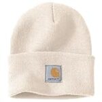 Carhartt Men’s Knit Cuffed Beanie, Deep Winter White, One Size