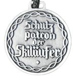 Ullr Ski Medal Silver – ‘Patron of Winter Sports’, 1.5 inch Diameter