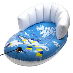 Pipeline Sno Polar Bear Snow-Pal Inflatable Kids Snow Tube with High ...